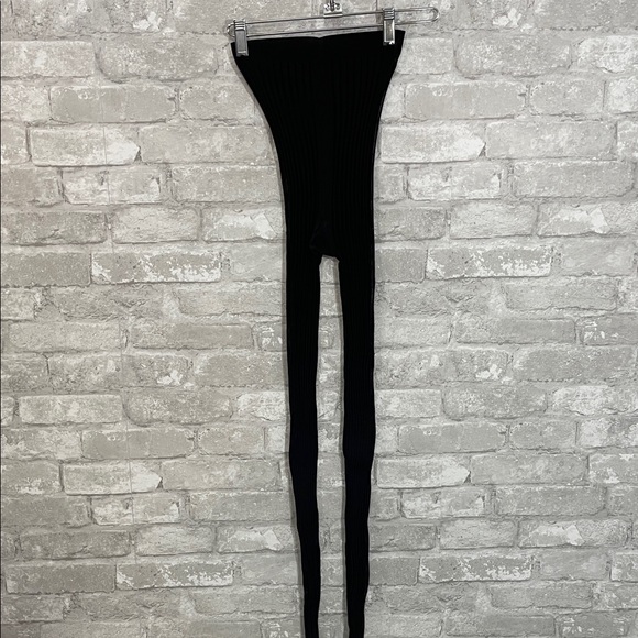 Wolford Black Textured Leggings - Picture 2 of 8